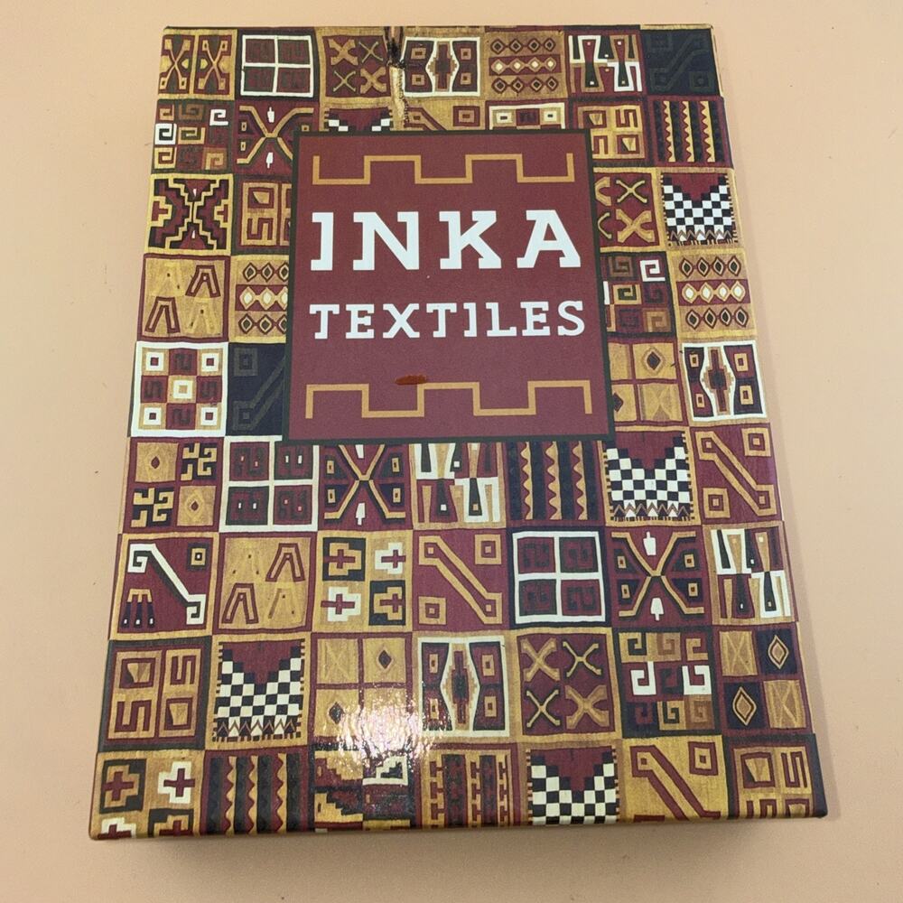 INKA textiles National Gallery Of Art, Box Of 17 Notecards And Env VTG 1991